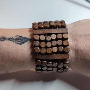 Wooden Beaded Bracelet
